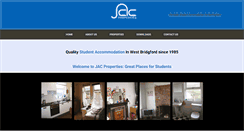 Desktop Screenshot of jacproperties.co.uk